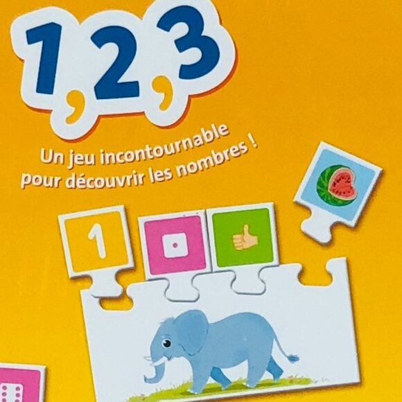 New Sealed Ravensburger Game Jeu1,2,3 (learn to count game) French - Picture 10 of 13